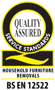 British Standards Quality Assured Service Standards Household Furniture Removals accreditation logo