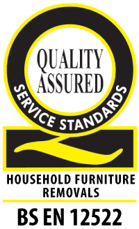 British Standards Quality Assured Service Standards Household Furniture Removals accreditation logo